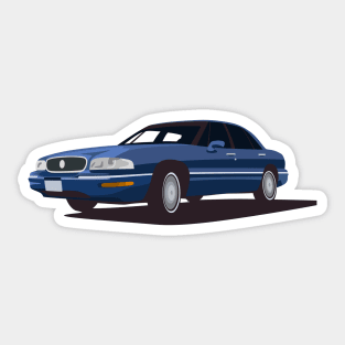 Blue Buick LeSabre Sticker